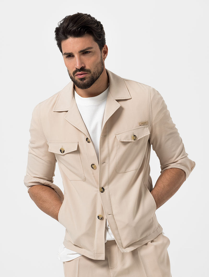 ANDREW JACKET IN CAMEL