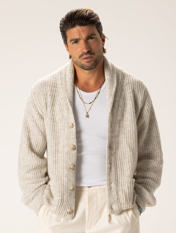 HIROTO CARDIGAN GHIACCIO