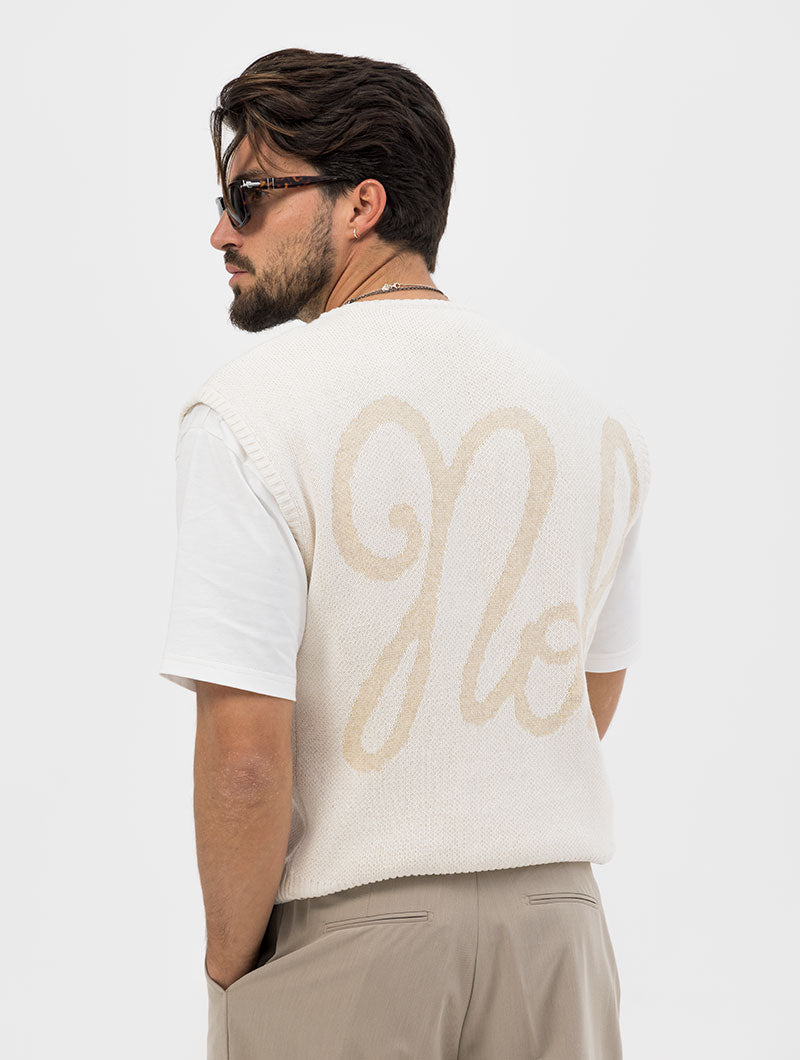 NOHOW VEST IN CREAM