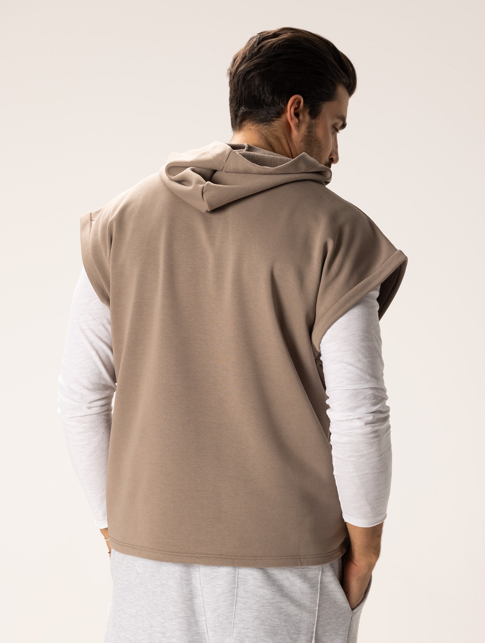 CRILIN HOODIE IN MUD