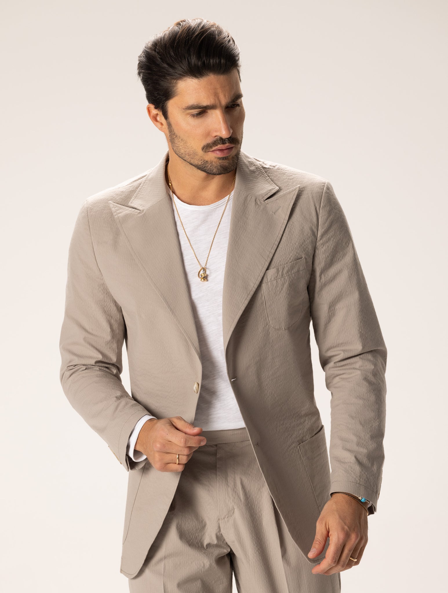 SATORU BLAZER TOURTERELLE