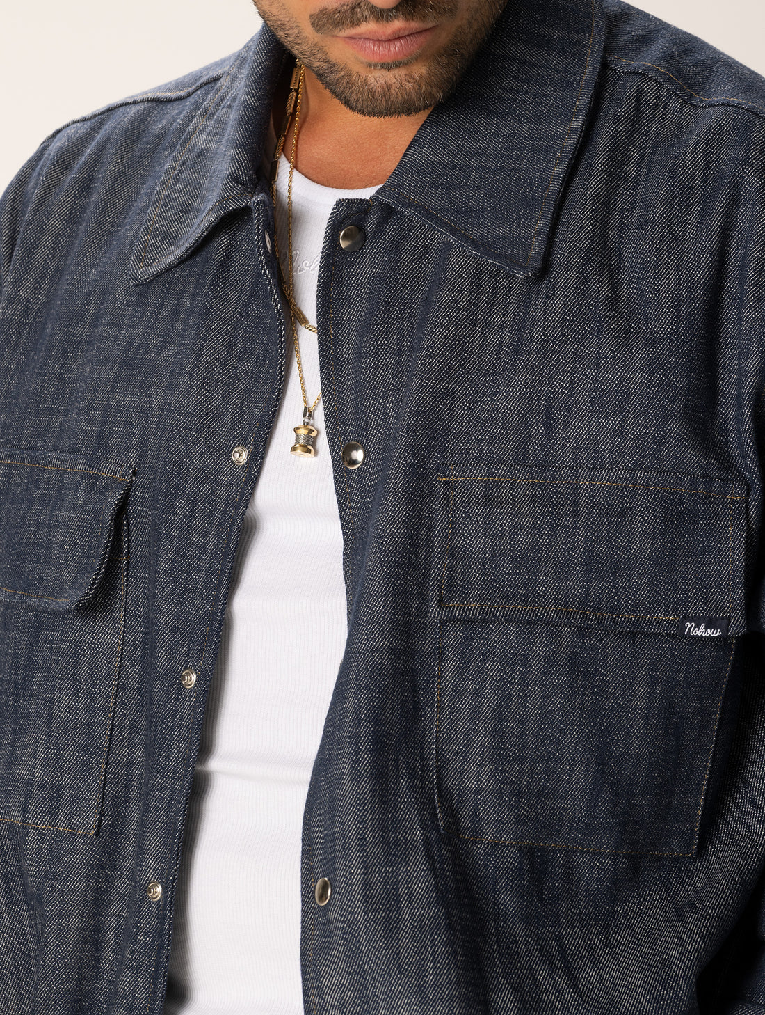 AKINARI VESTE BOMBER EN DENIM