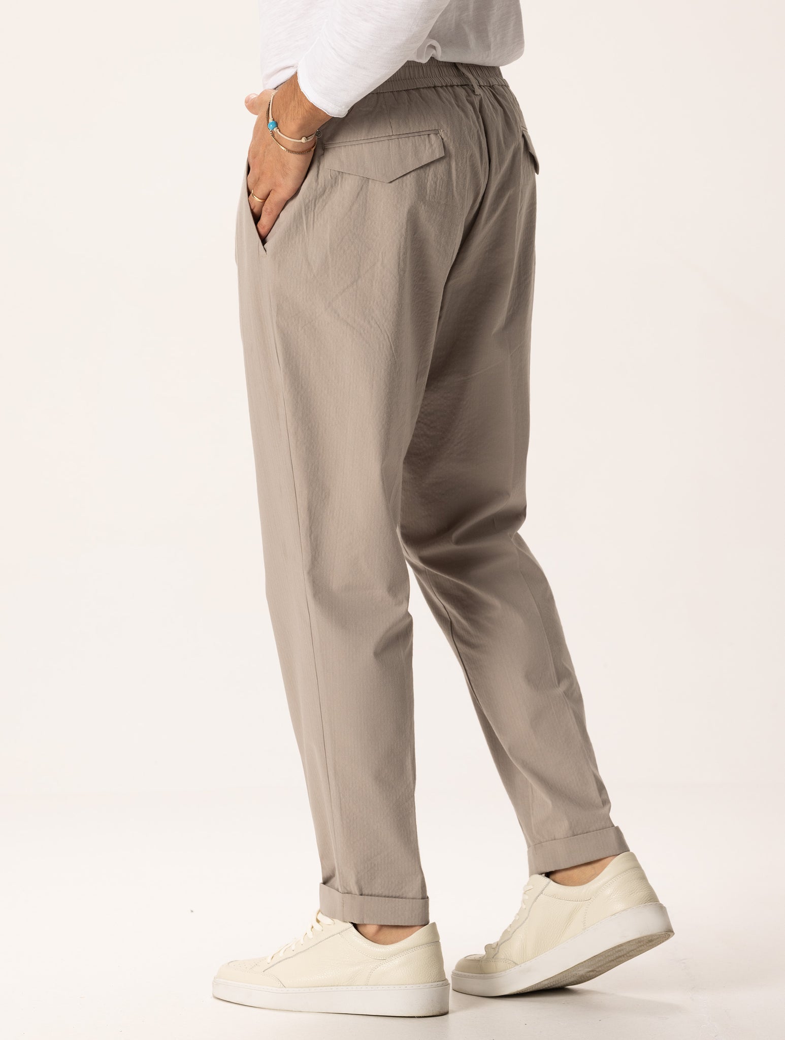 SATORU FORMAL PANTS IN DOVE