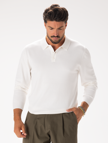 OSCAR MAGLIONE POLO BIANCO