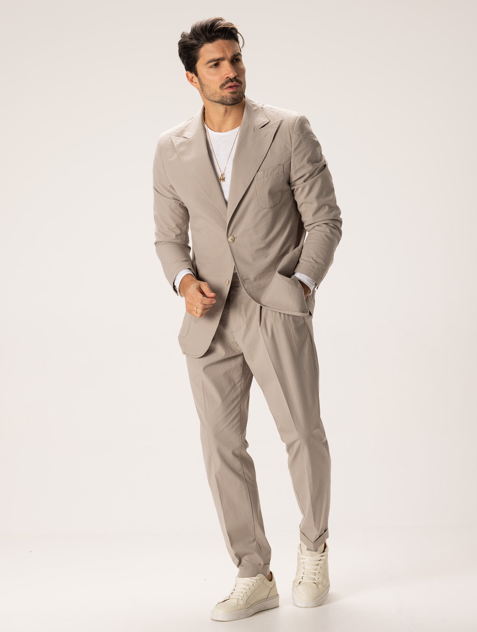 SATORU FORMAL PANTS IN DOVE