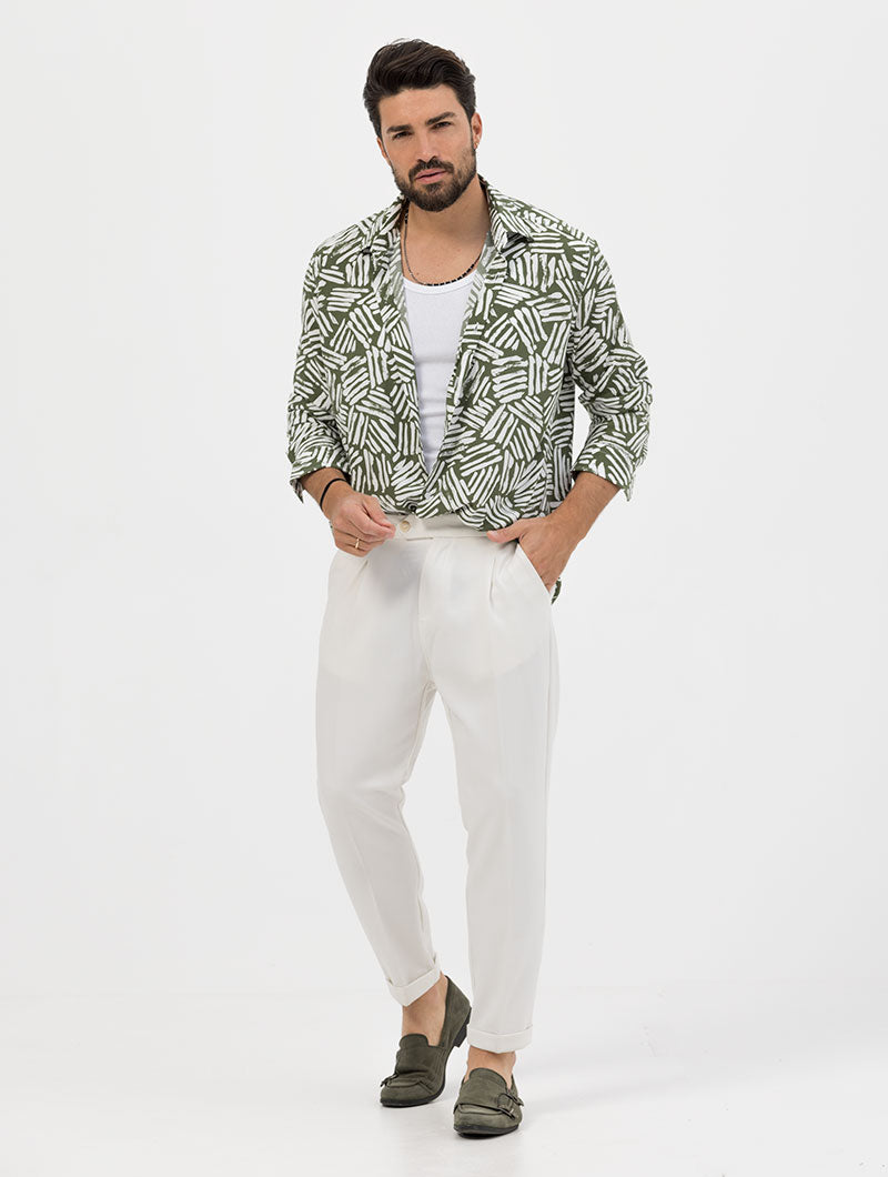 DAK  CAMISA OVERSIZE ESTAMPADA