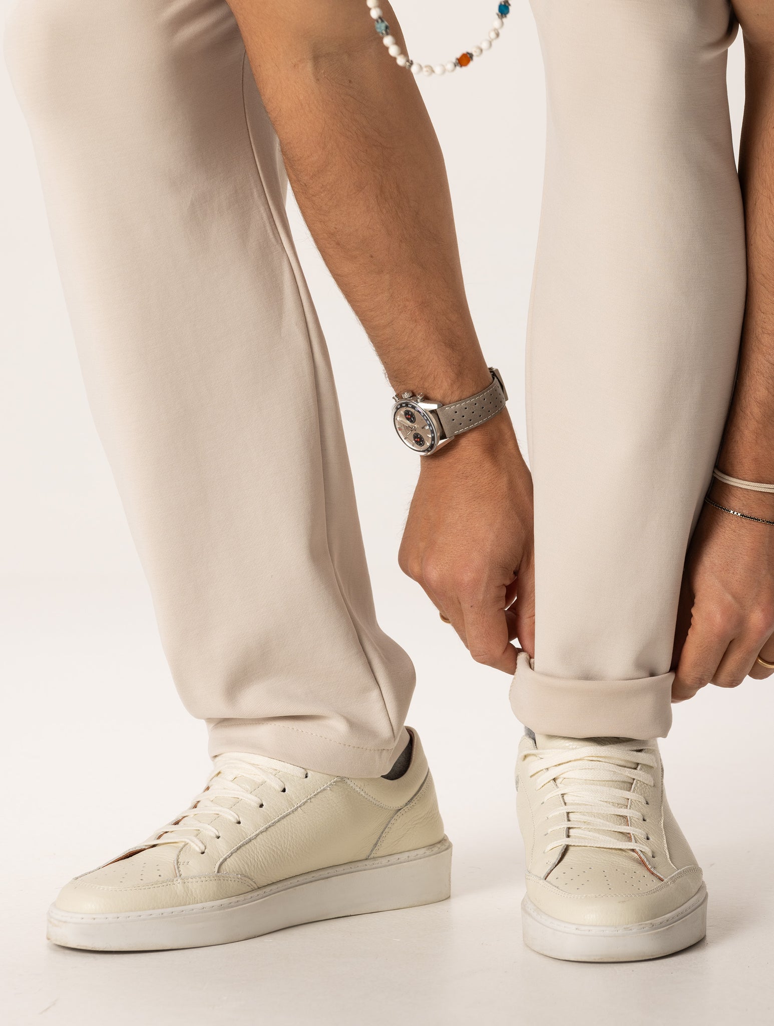 EISAKU CASUAL PANTS IN BEIGE