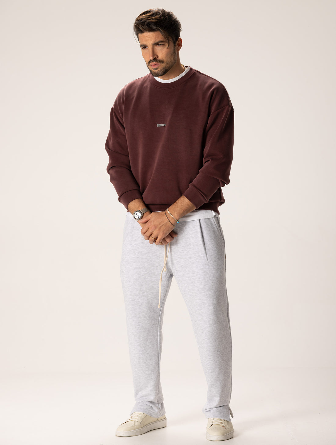 KEN TUTA GRIGIA E BORDEAUX