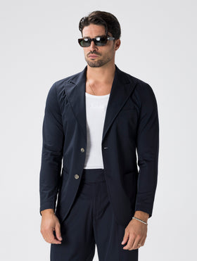 TECHNICAL FORMAL BLAZER IN BLUE