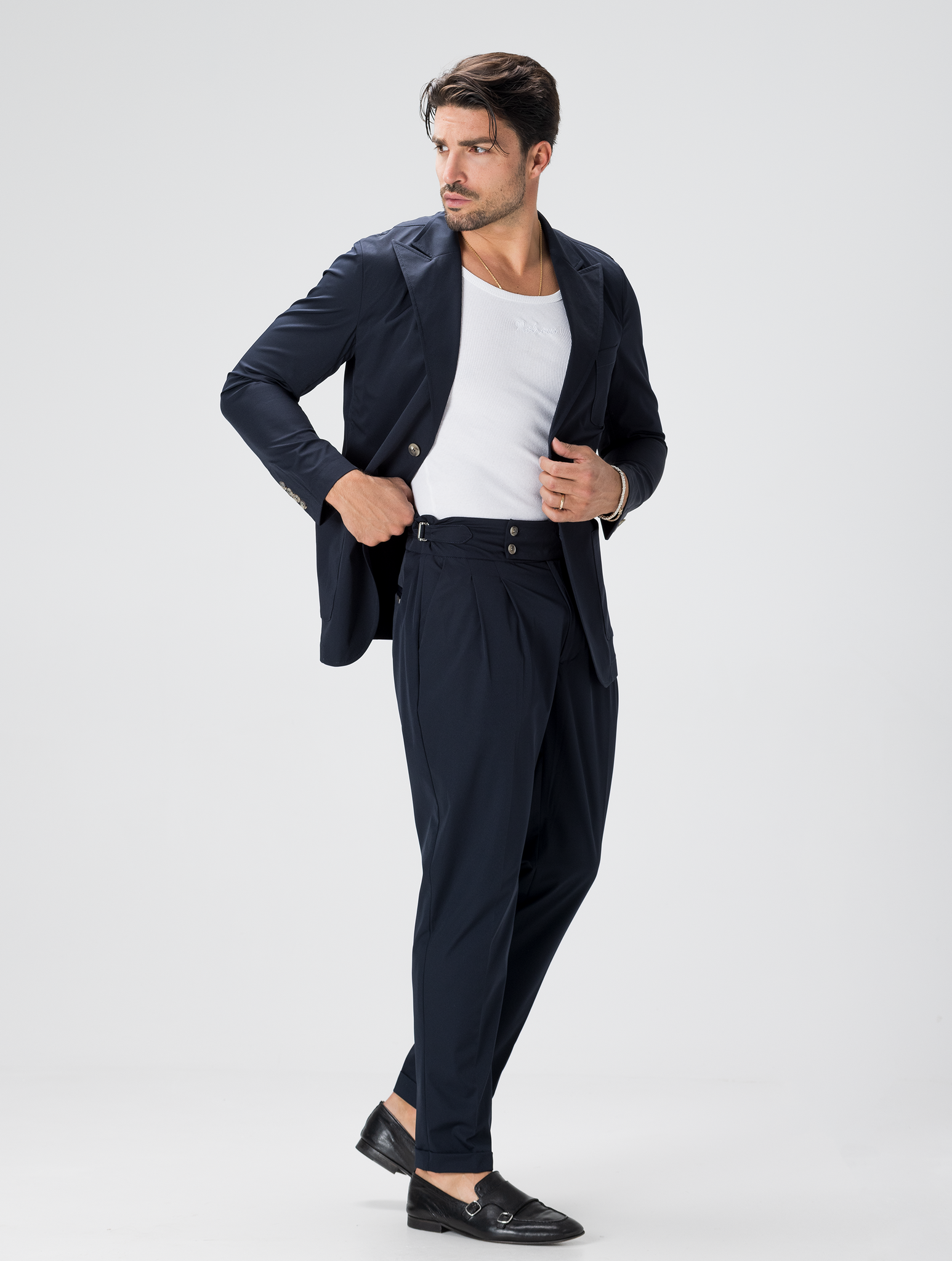 CALEB TECH FORMAL SUIT IN BLUE