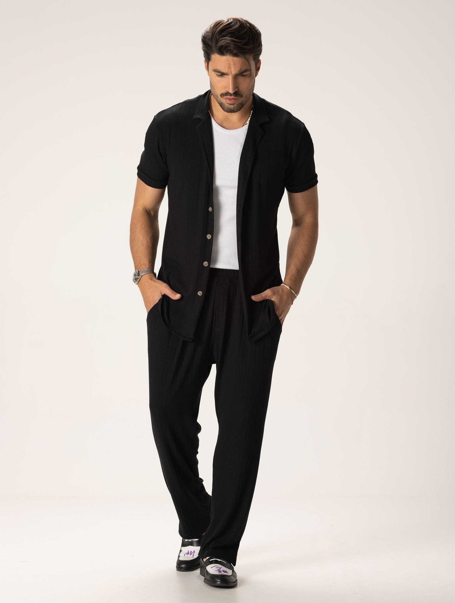 FERGUSON PANTALÓN CASUAL NOIR