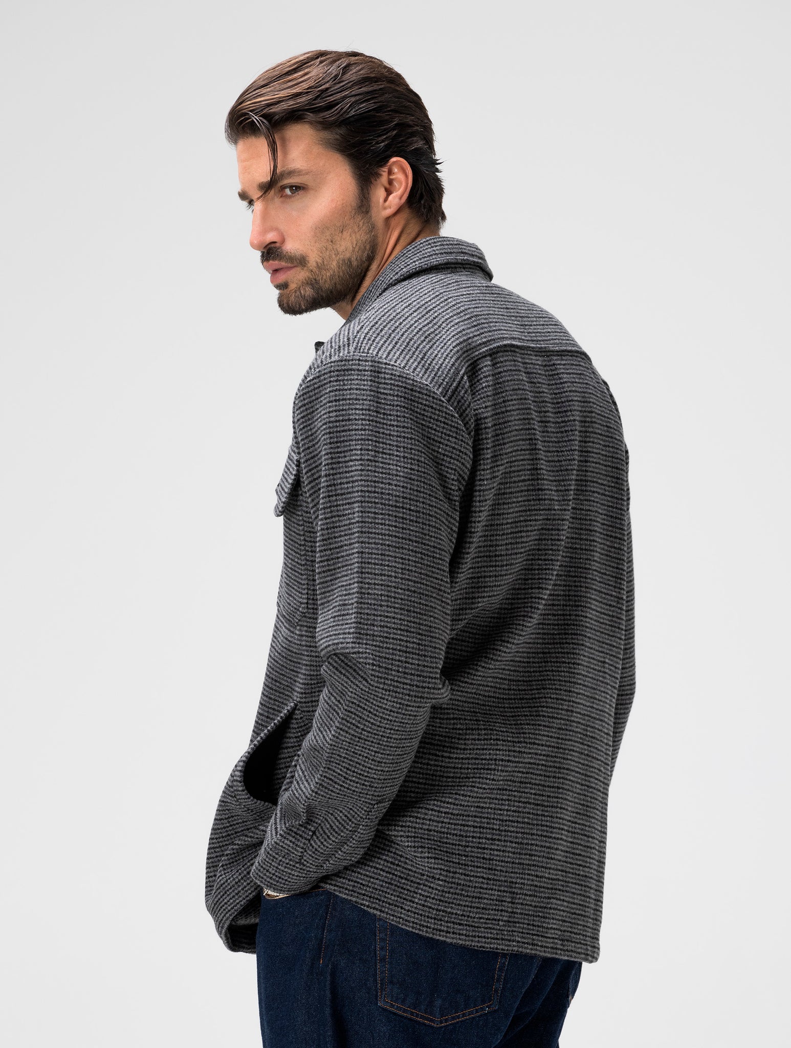 CLARK VESTE GRIS FONCÉ