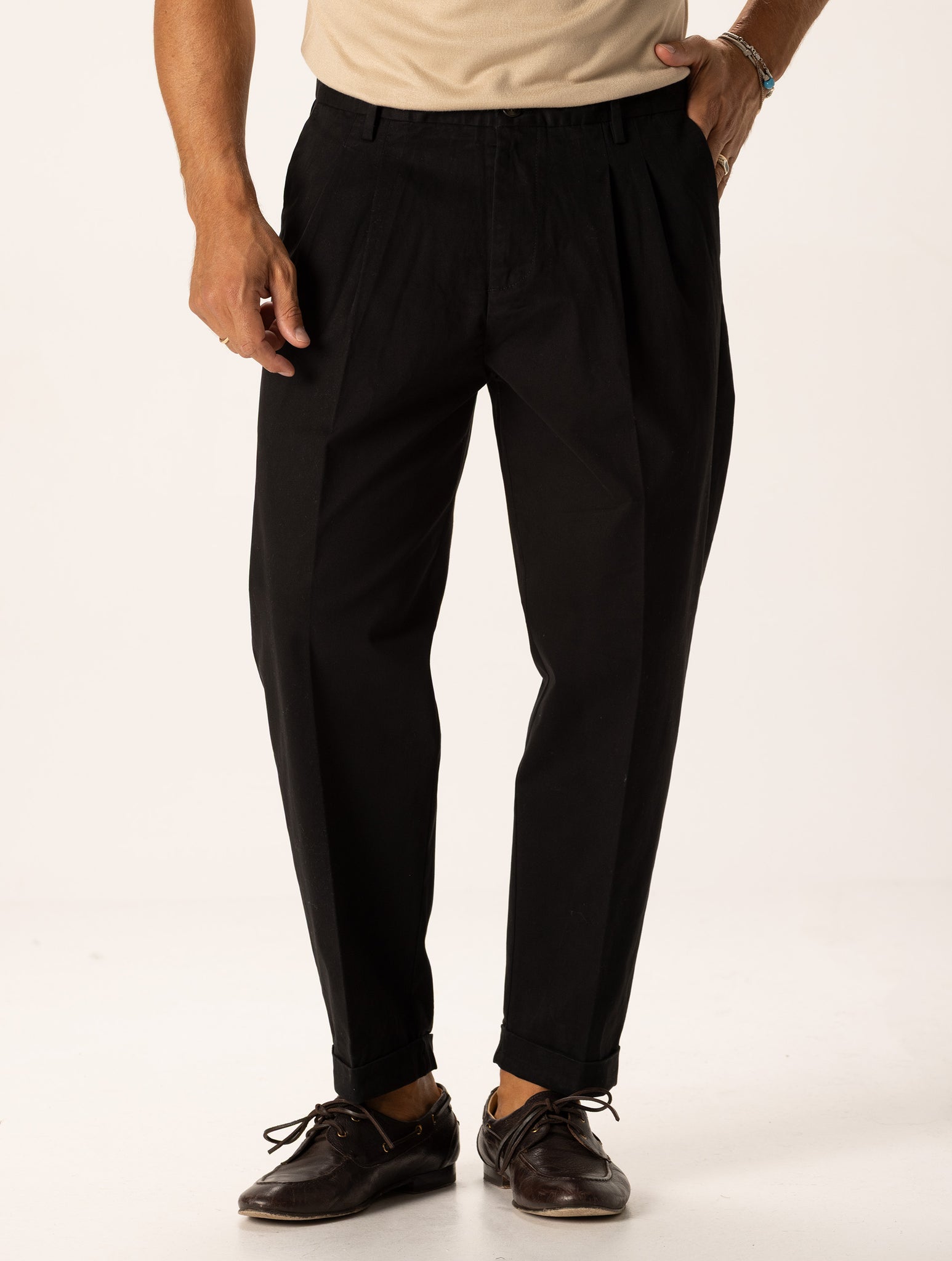 ALFIE PANTALÓN FORMAL NEGRO