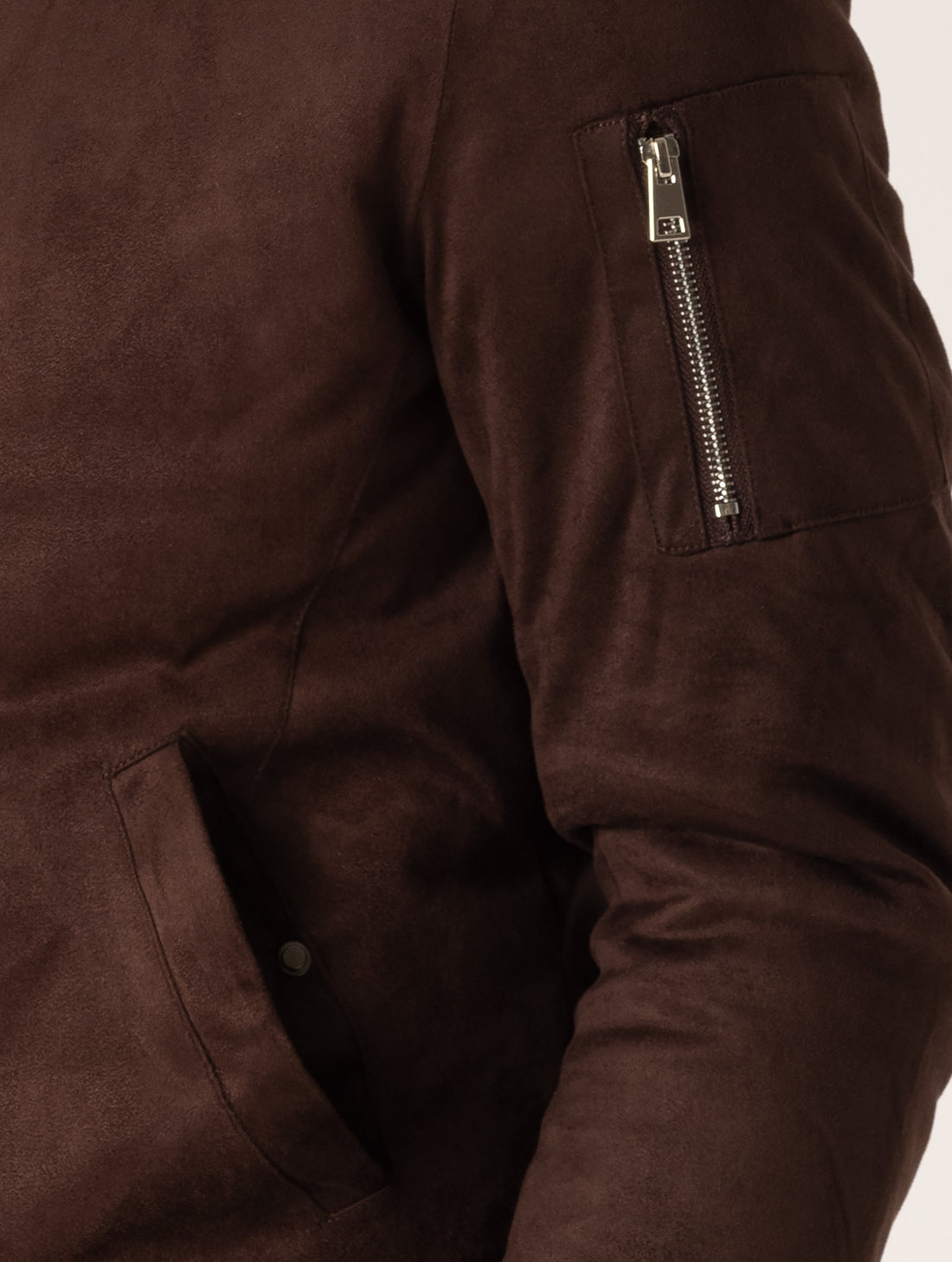 TIKUS BOMBER JACKET IN BROWN