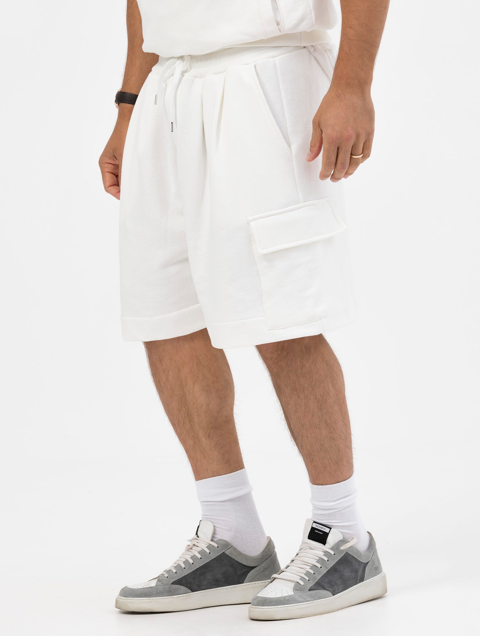 BRODIE SHORTS TUTA BIANCHI