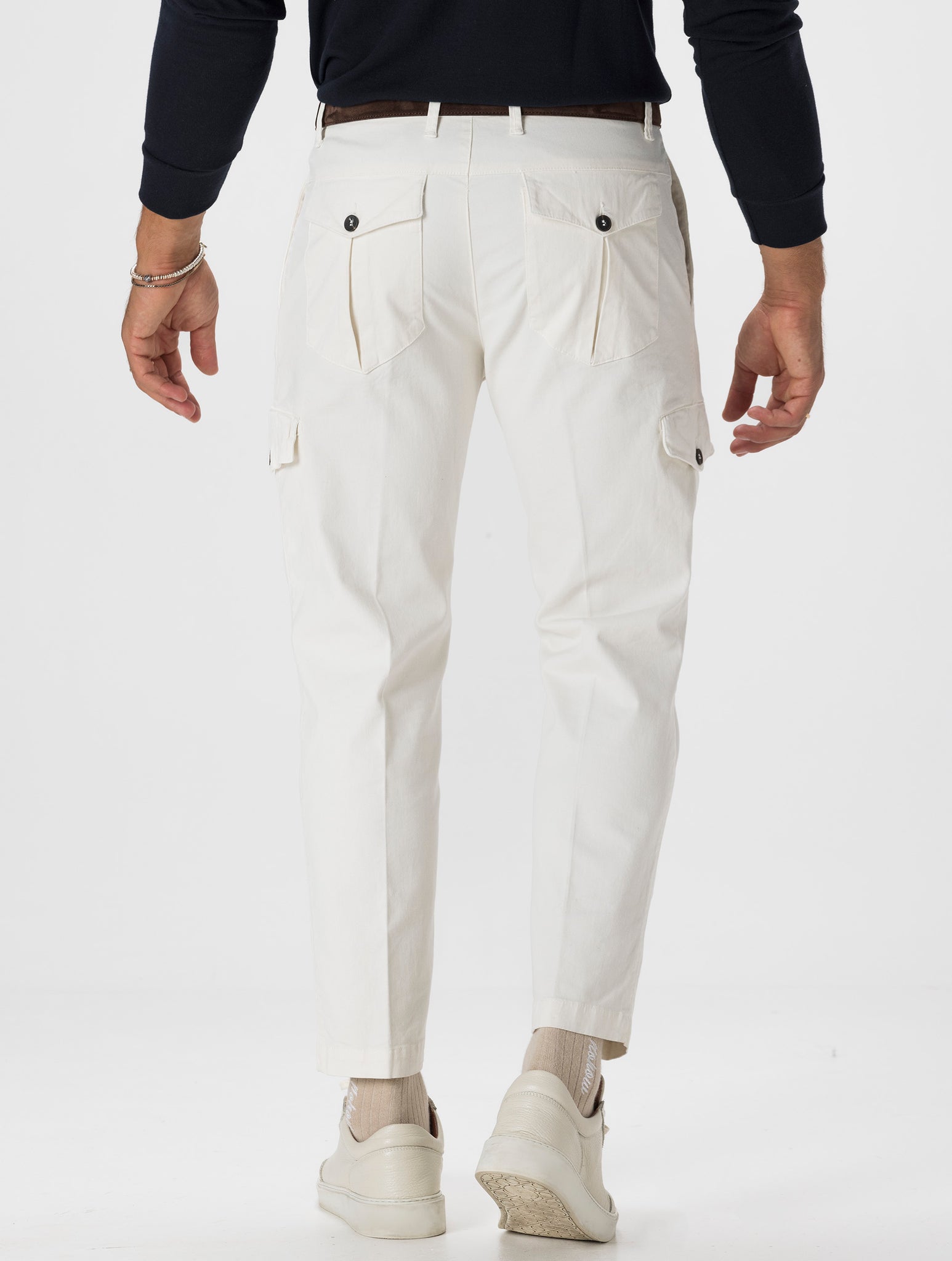 GARY PANTALÓN CARGO CREMA