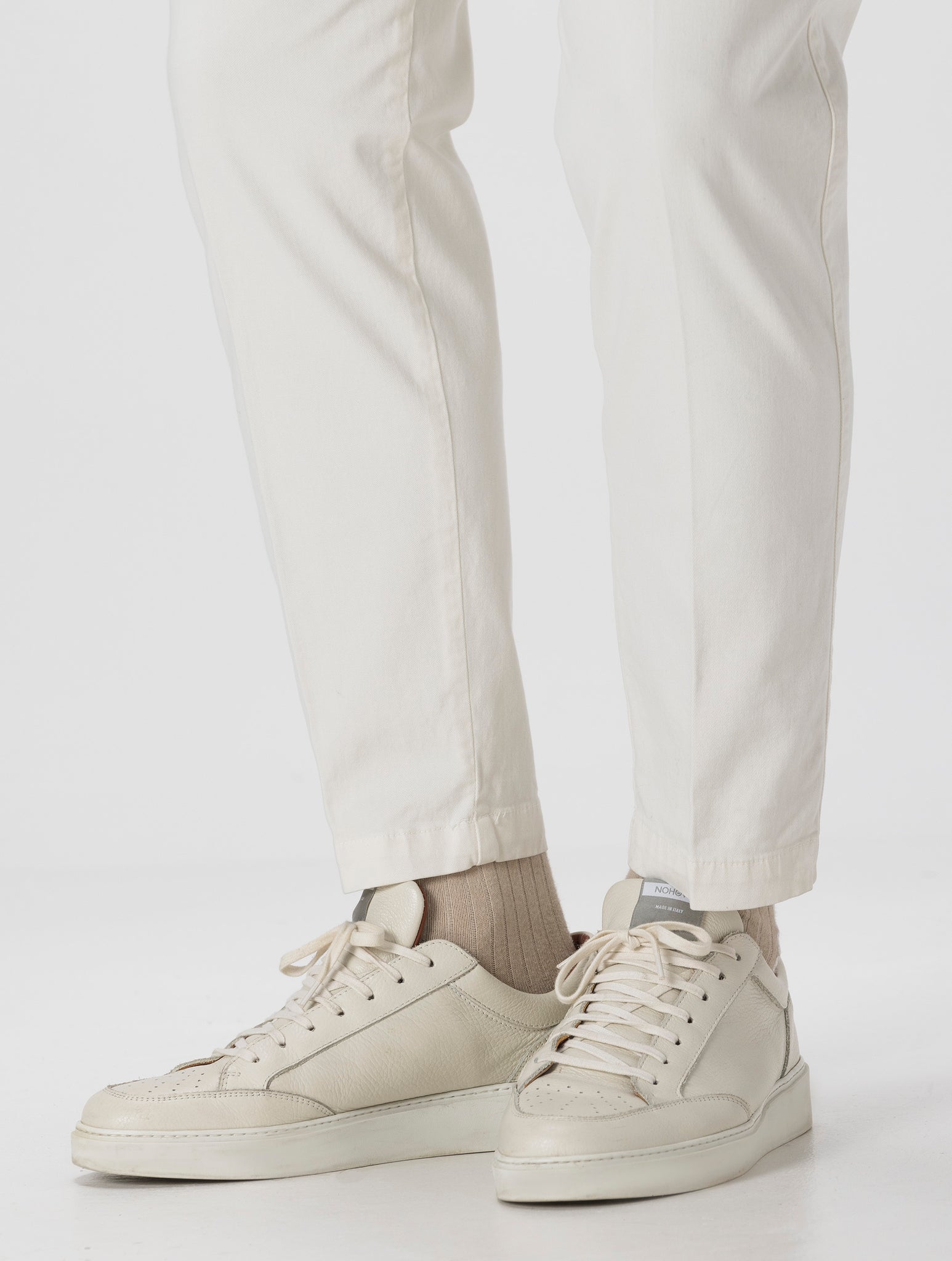 GARY CARGO PANTS IN CREAM