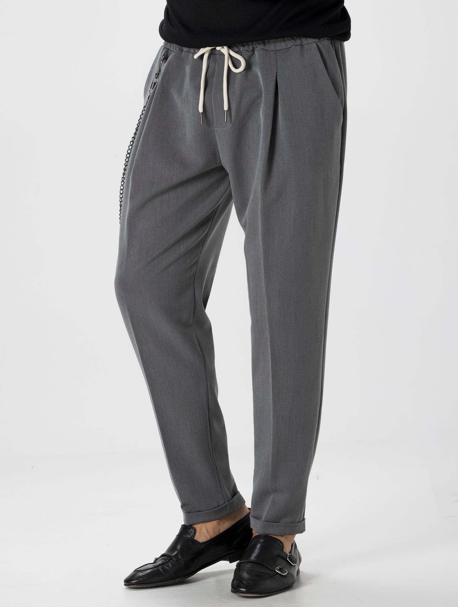 BARRIE PANTALON DÉCONTRACTÉ GRIS