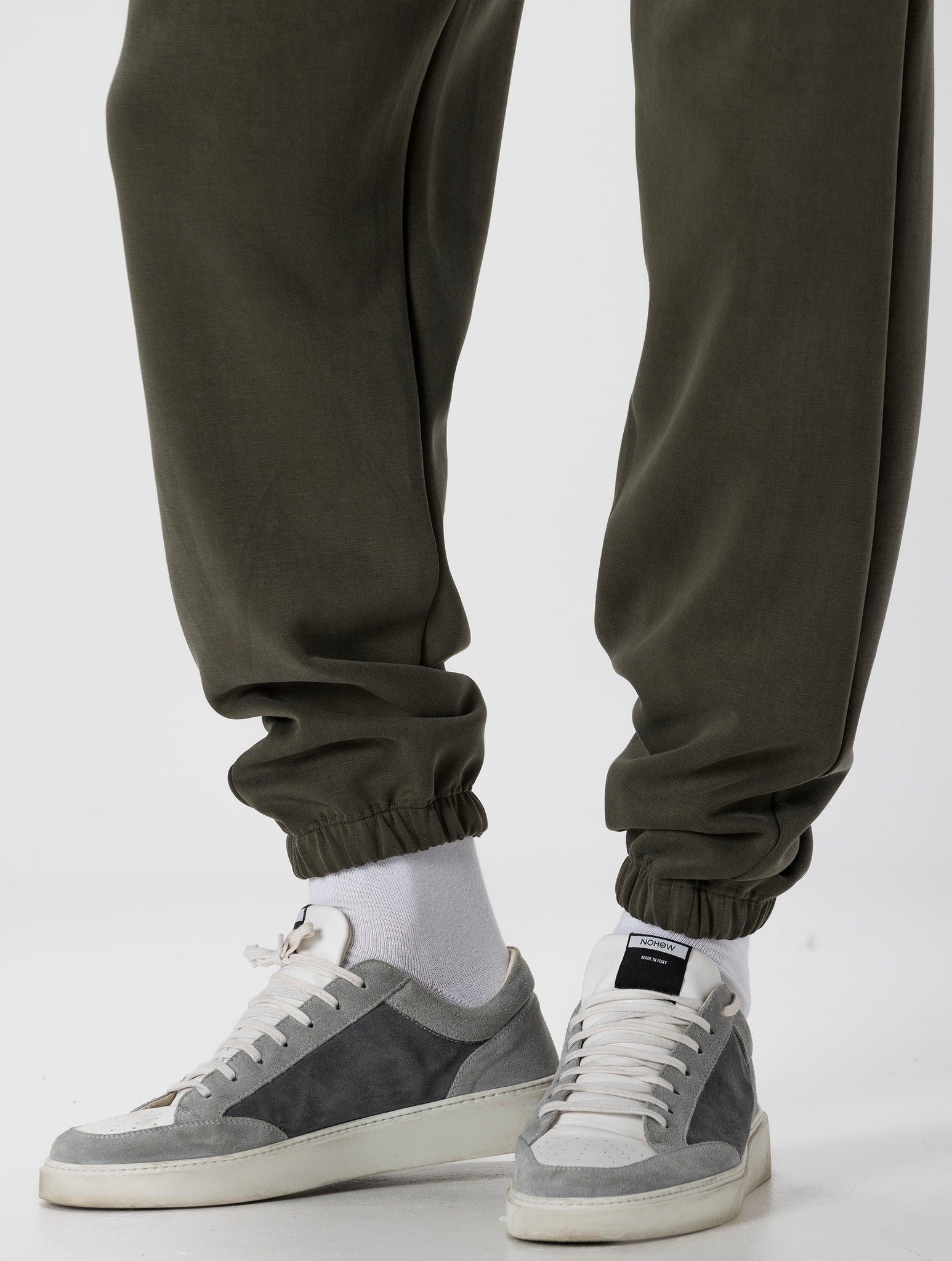 SHIRO PANTALONI TUTA VERDE MILITARE