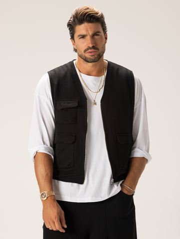 BENJI GILET NERO