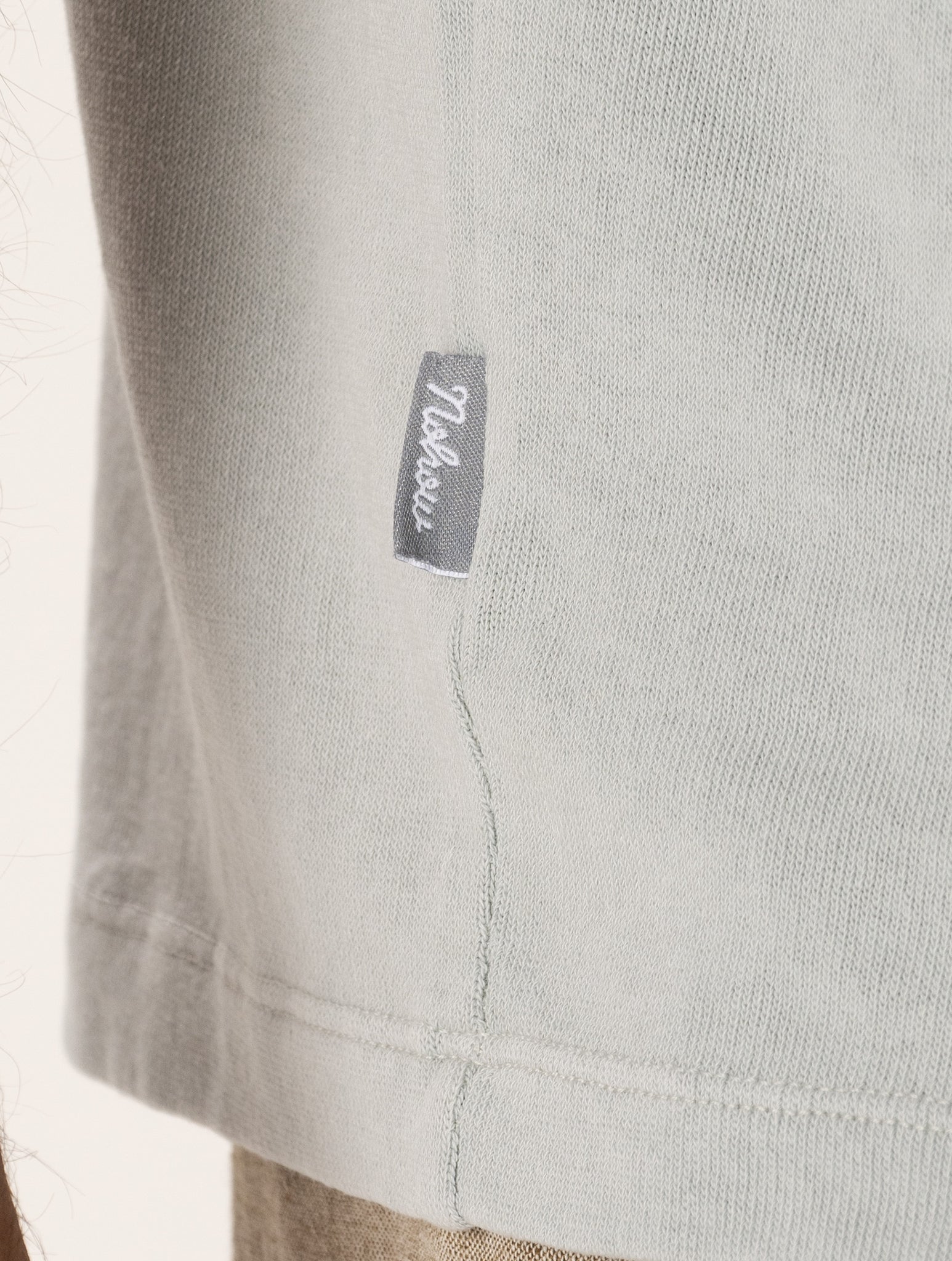 RYOTA BASIC T-SHIRT IN LIGHT GREY