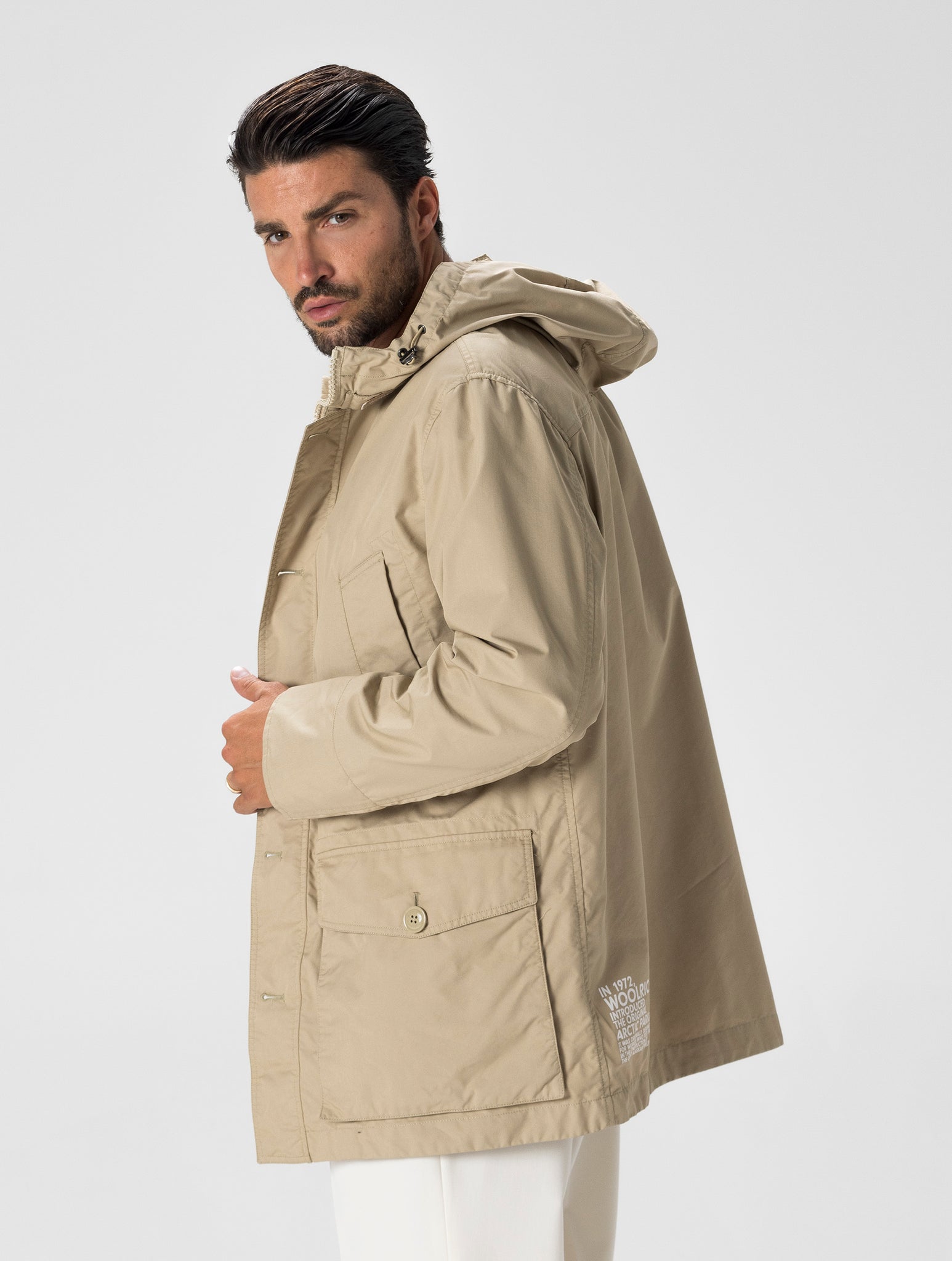 SUMMER PARKA EN MARRON CLAIR