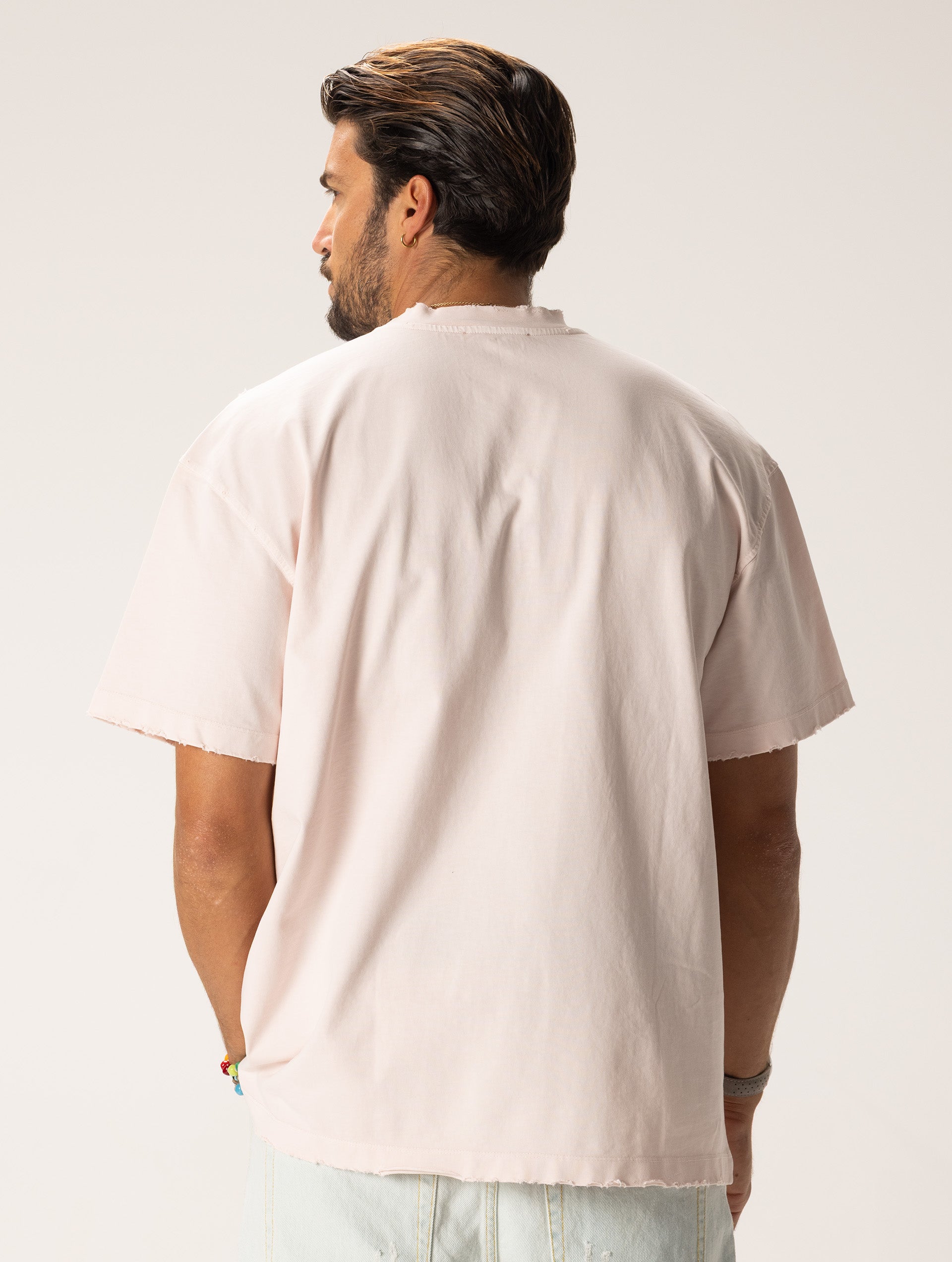 OVERSIZED T-SHIRT IN ROSE