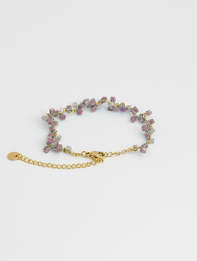 LILLY ANKLET IN LILAC