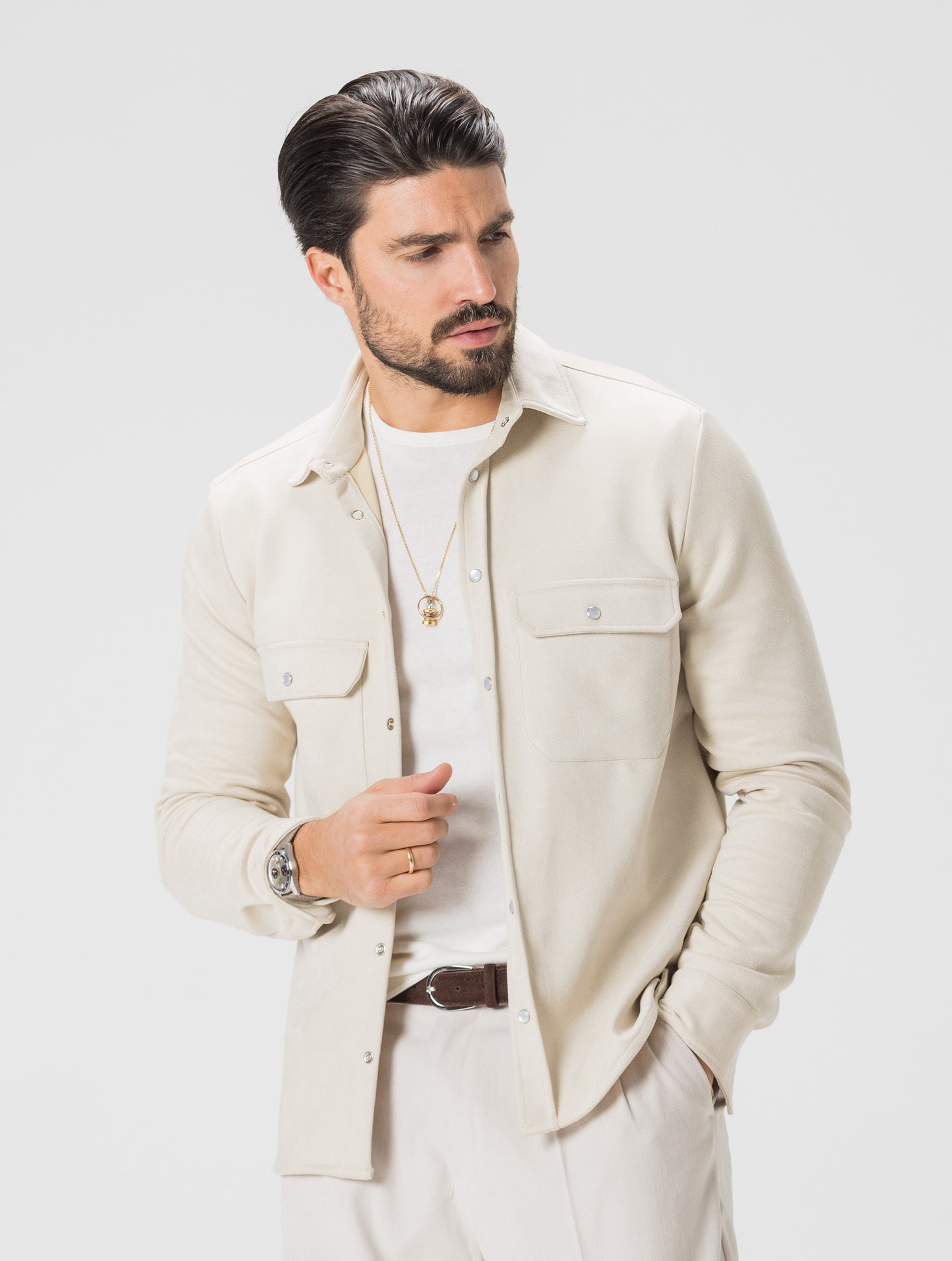 MAMORU JACKET IN CREAM