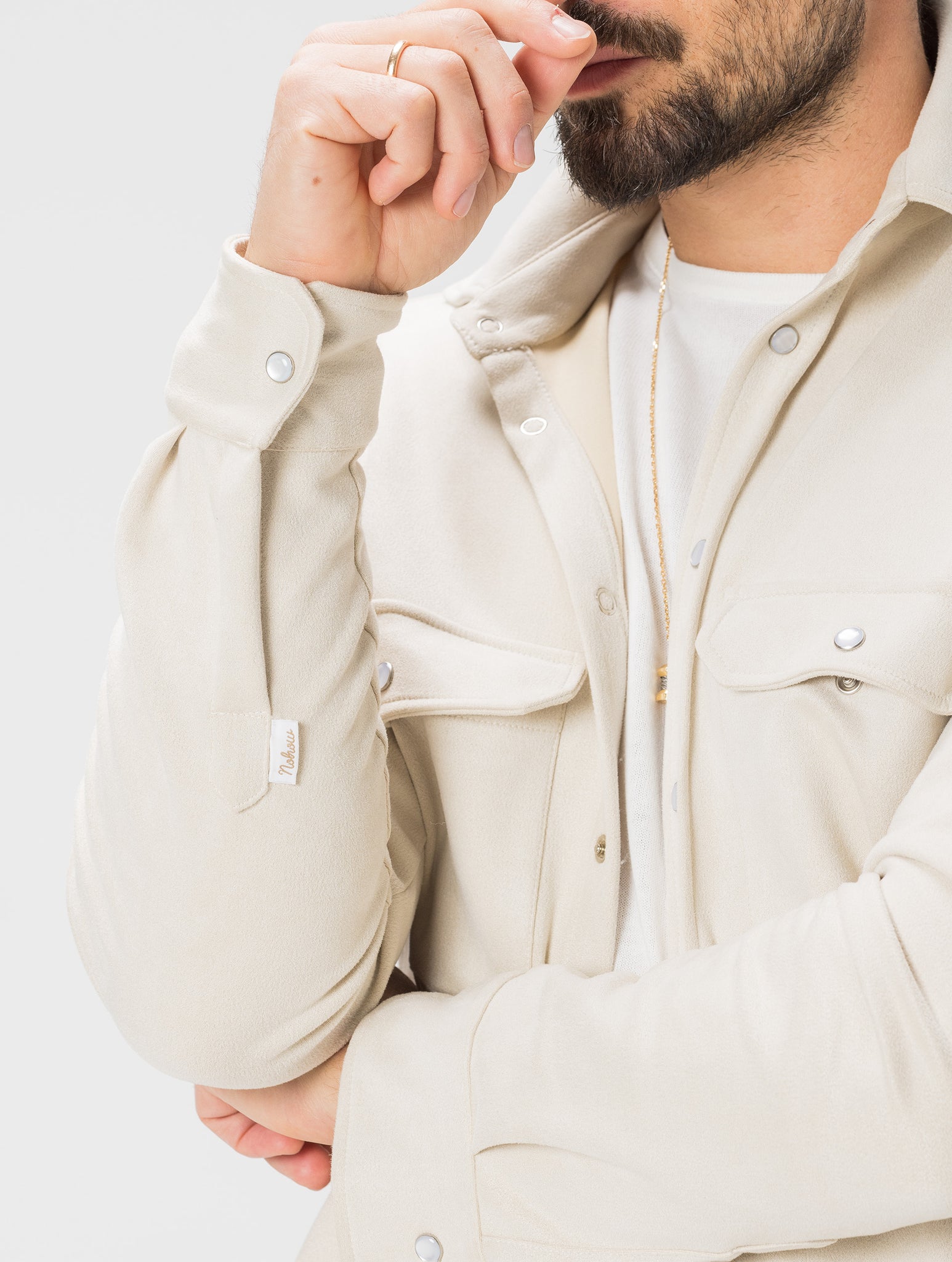 MAMORU JACKET IN CREAM