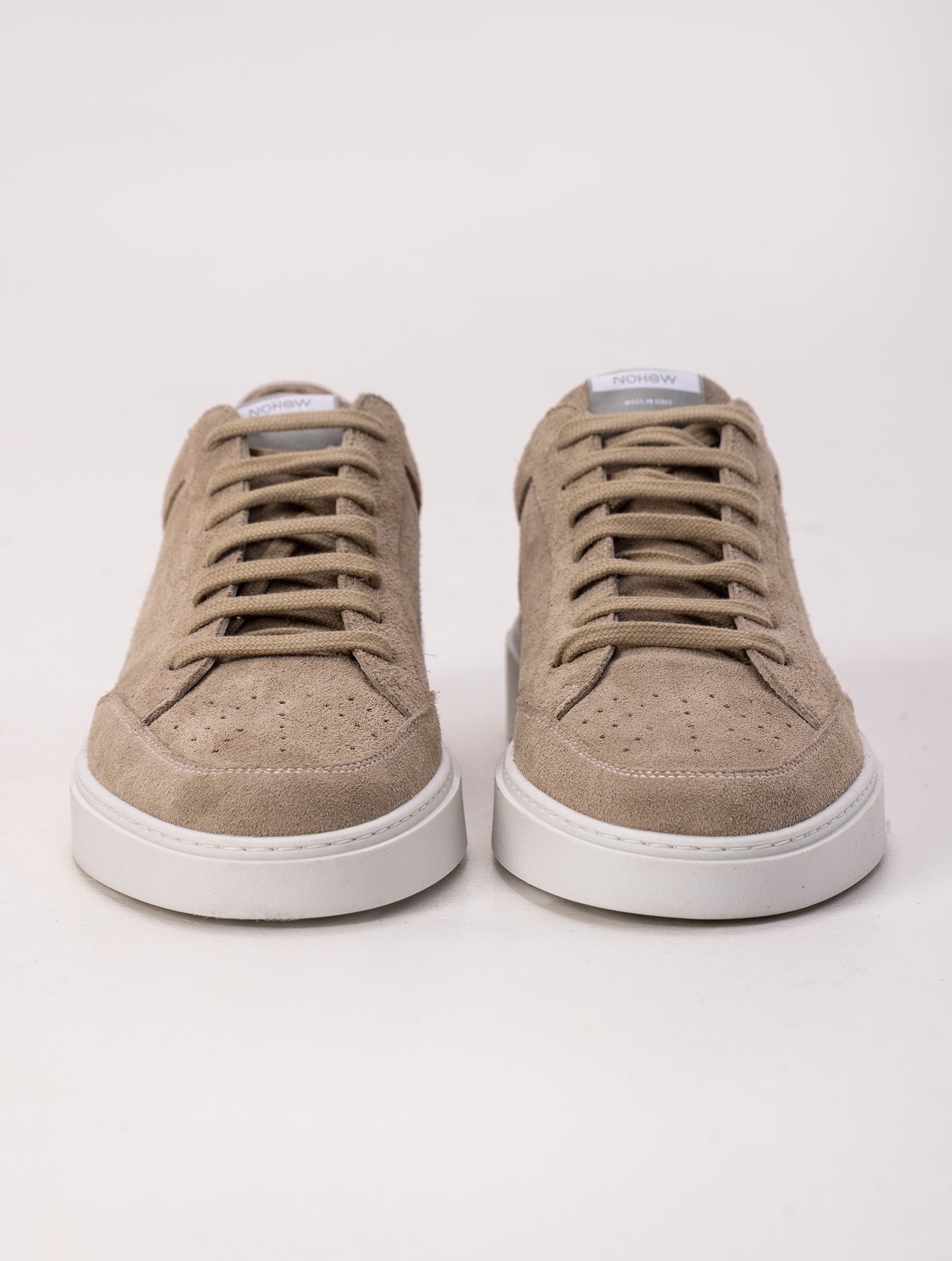 009 SNEAKERS SUEDE IN BEIGE