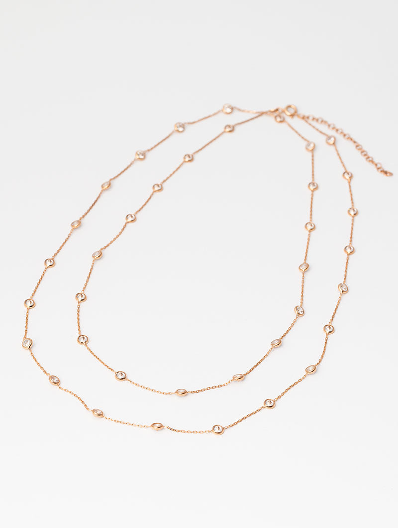 KELSI NECKLACE WITH ZIRCON