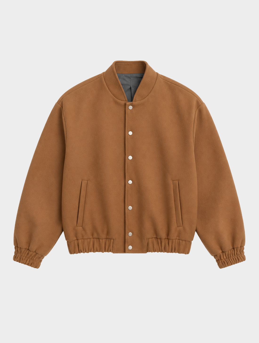 BOMBER JACKET IN CAMEL