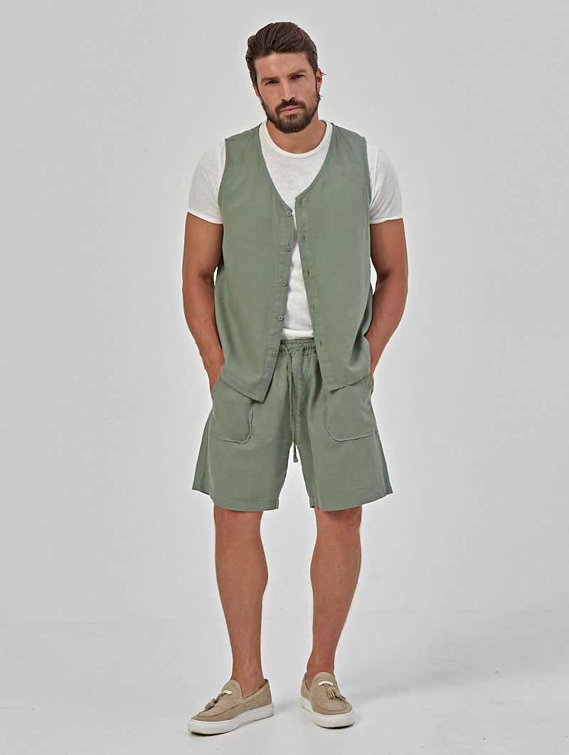 RIVER SHORTS IN GREEN