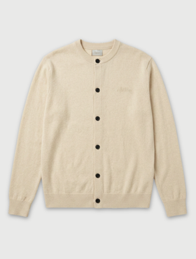LEICHTER CARDIGAN IN BEIGEM MELANGE