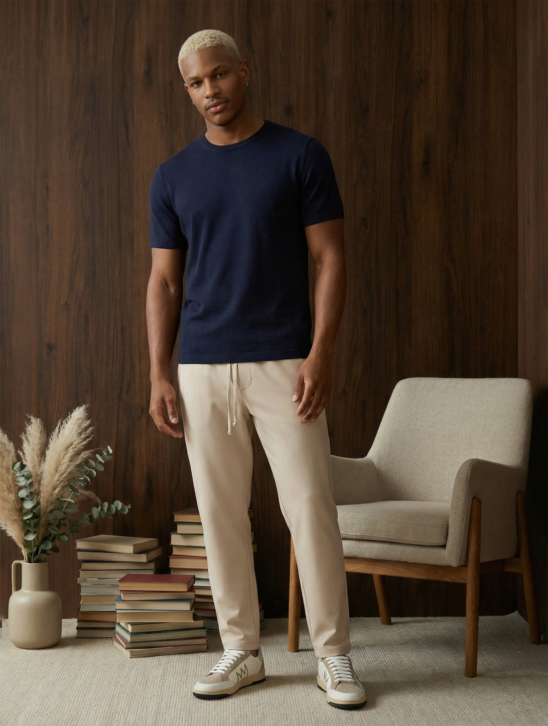 JACOB CASUAL PANTS IN BEIGE