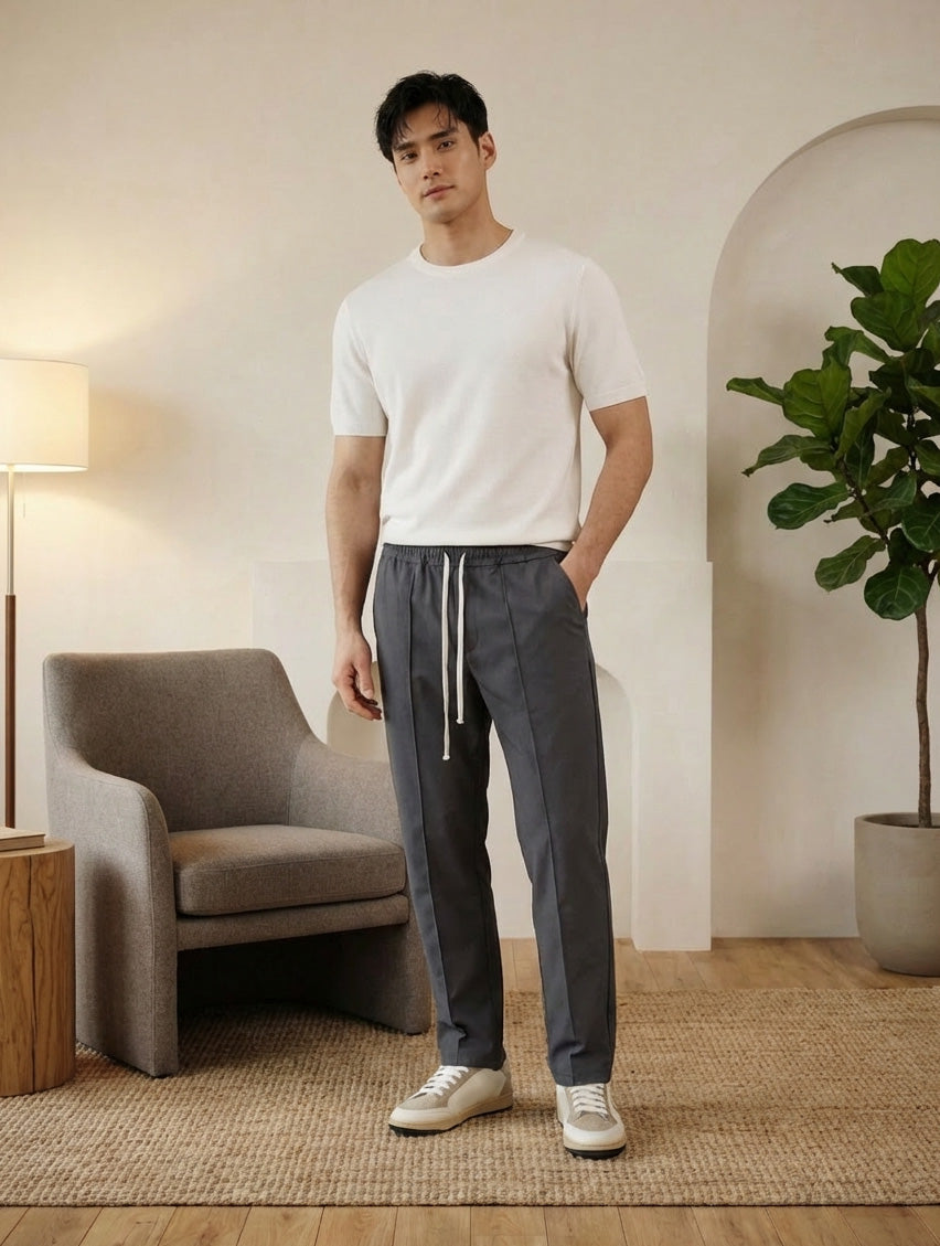 DALLAS CASUAL PANTS IN LEAD