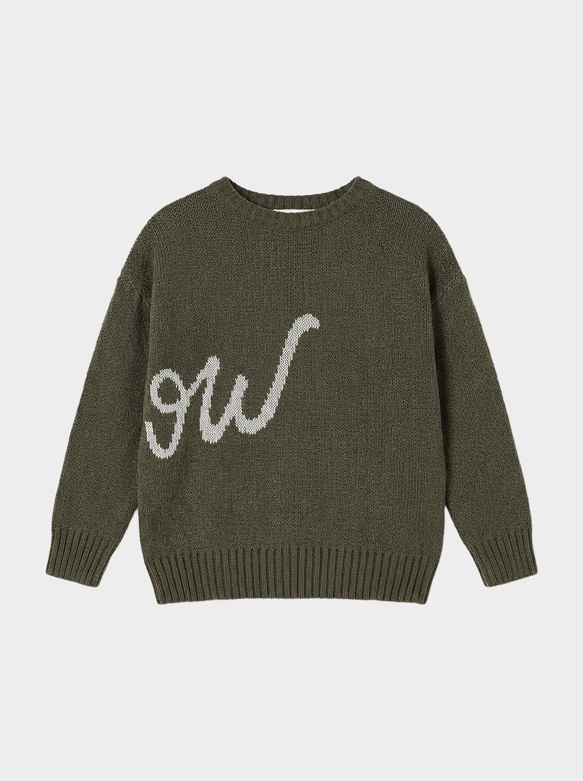 Nohow kids sweater in green