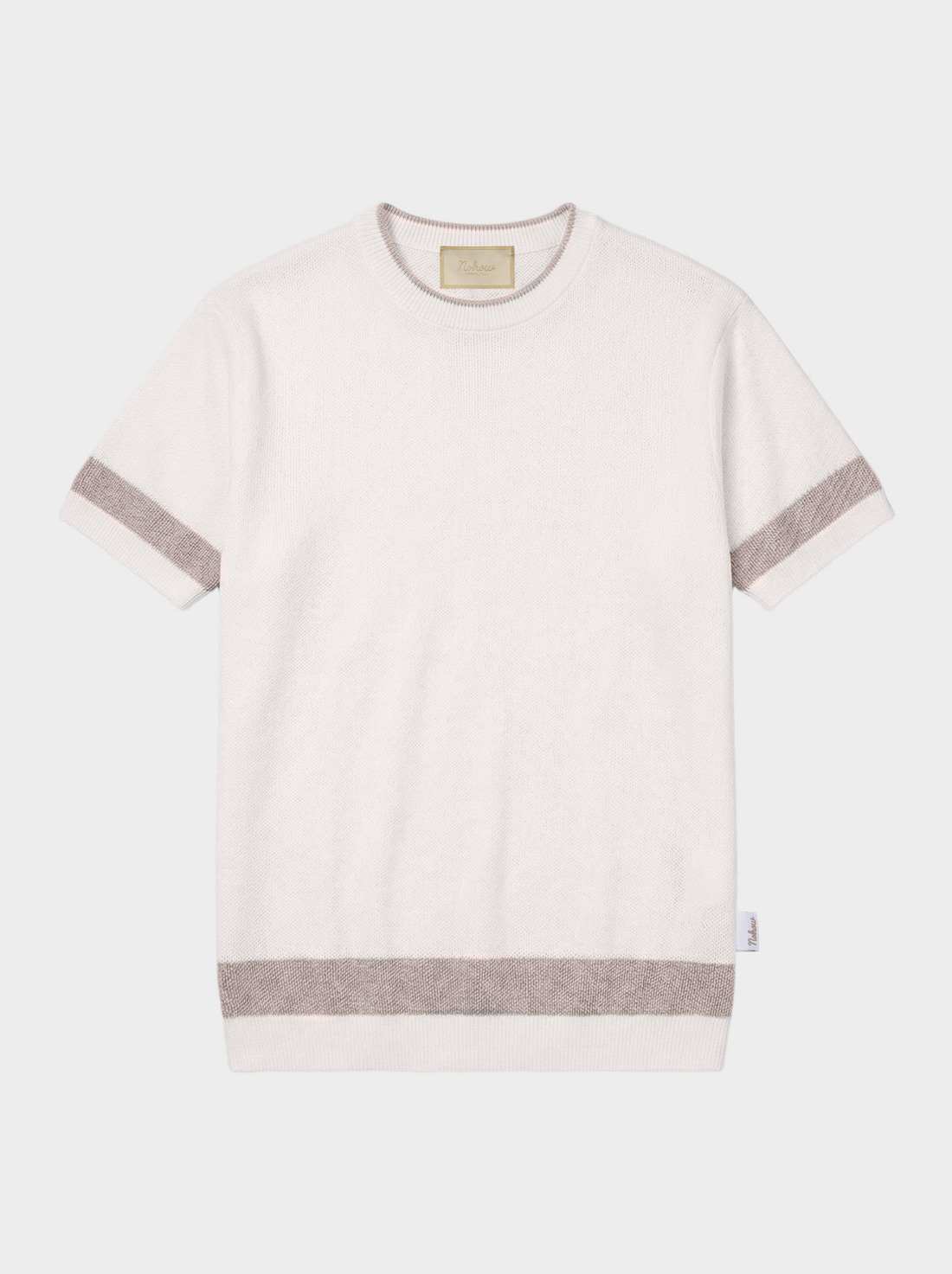 KATAI T-SHIRT EN MAILLE COULEUR CRÈME