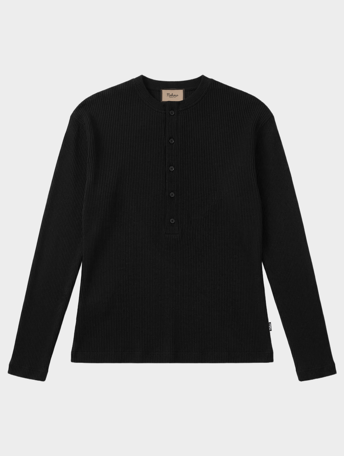 THEO MAGLIETTA HENLEY NERA