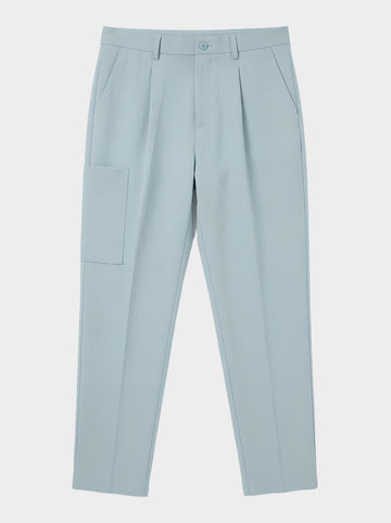 JEREMY CARGO PANTS IN LIGHT BLUE