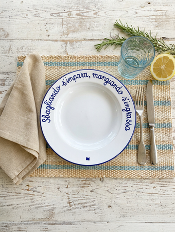 SBAGLIANDO S'IMPARA, MANGIANDO S'INGRASSA PLATE