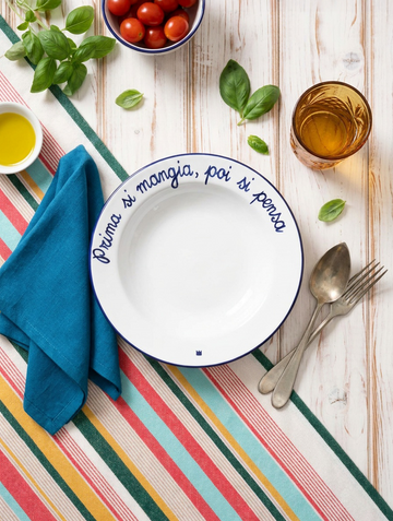 PRIMA SI MANGIA, POI SI PENSA PLATE