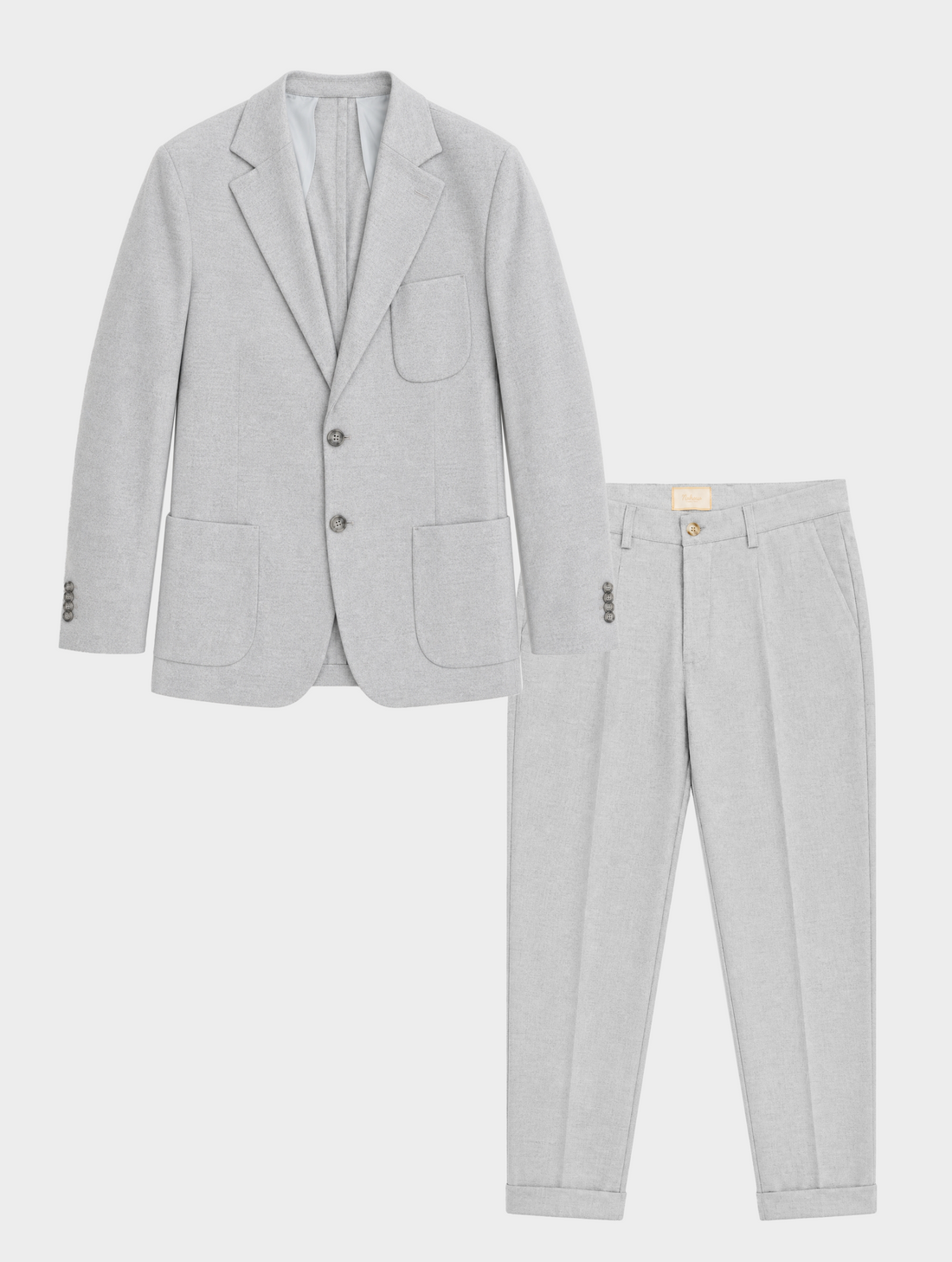 FORMAL SUIT IN LIGHT GREY