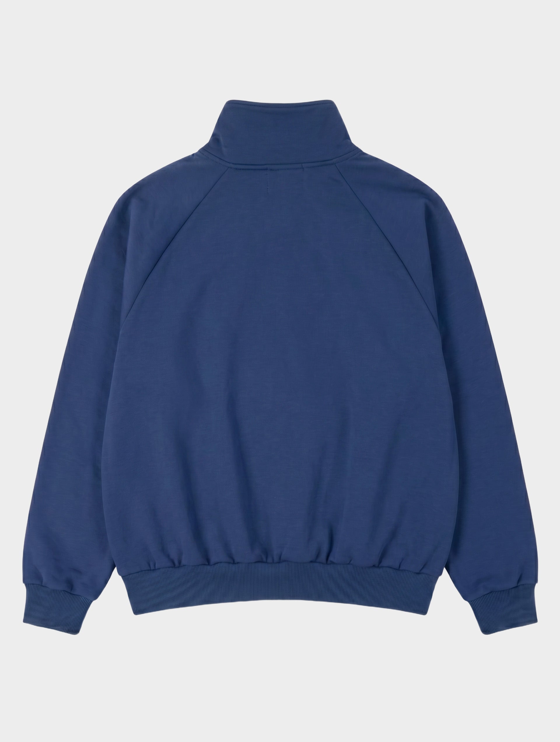 QUARTER ZIP SWEATSHIRT IN AVIO WITH NOHOW PATCH