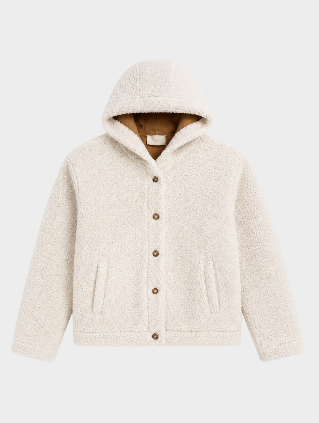 SHEARLING JACKET IN CREAM