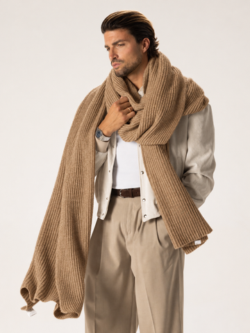 WOLL-SCHAL IN CAMEL