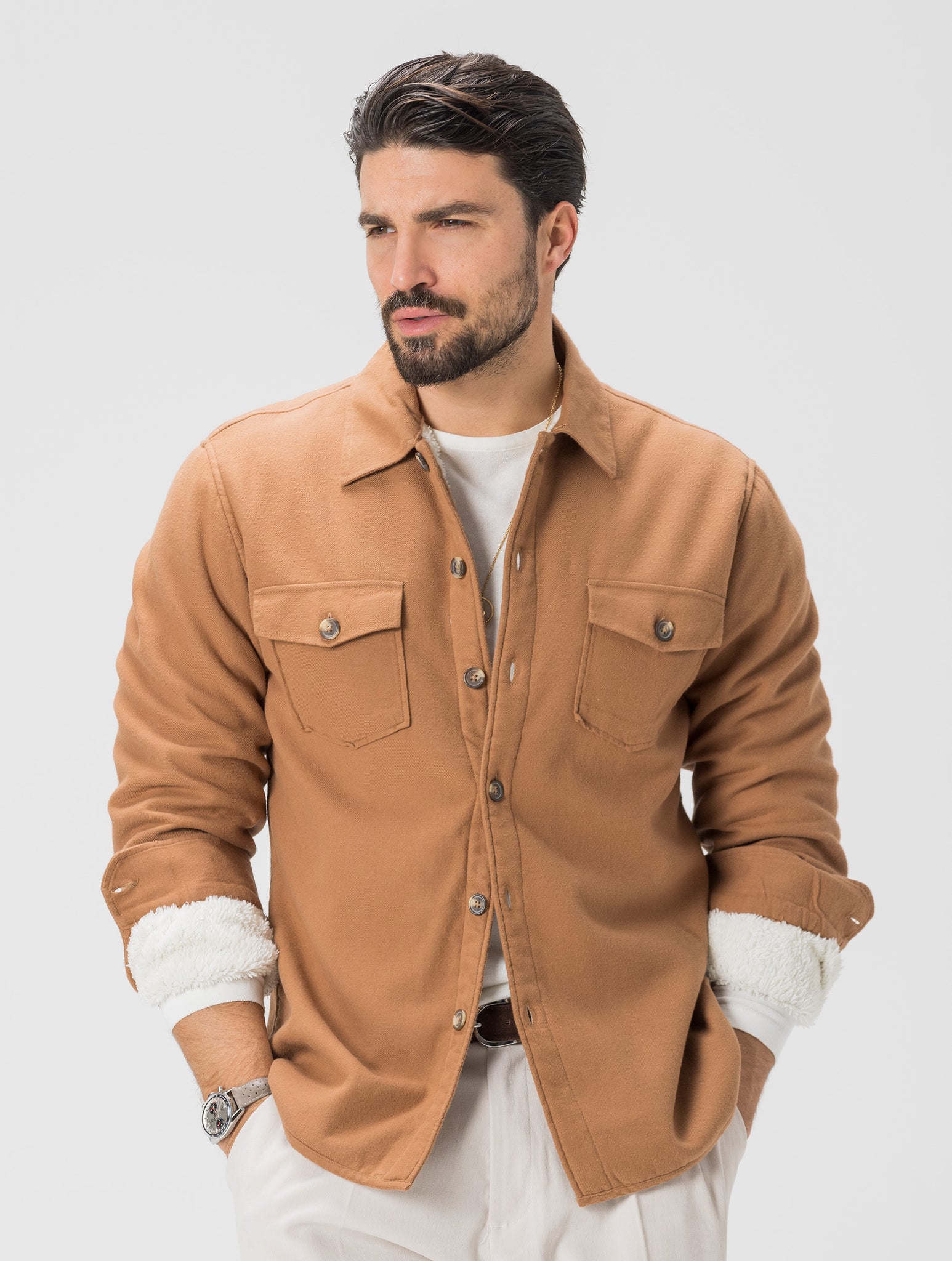 GAEL JACKET IN CAMEL