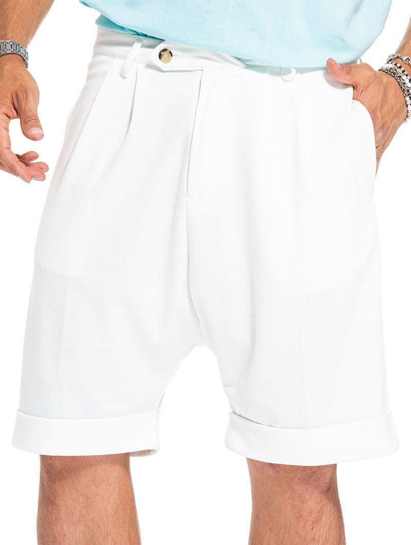 WINTON SHORTS IN WHITE