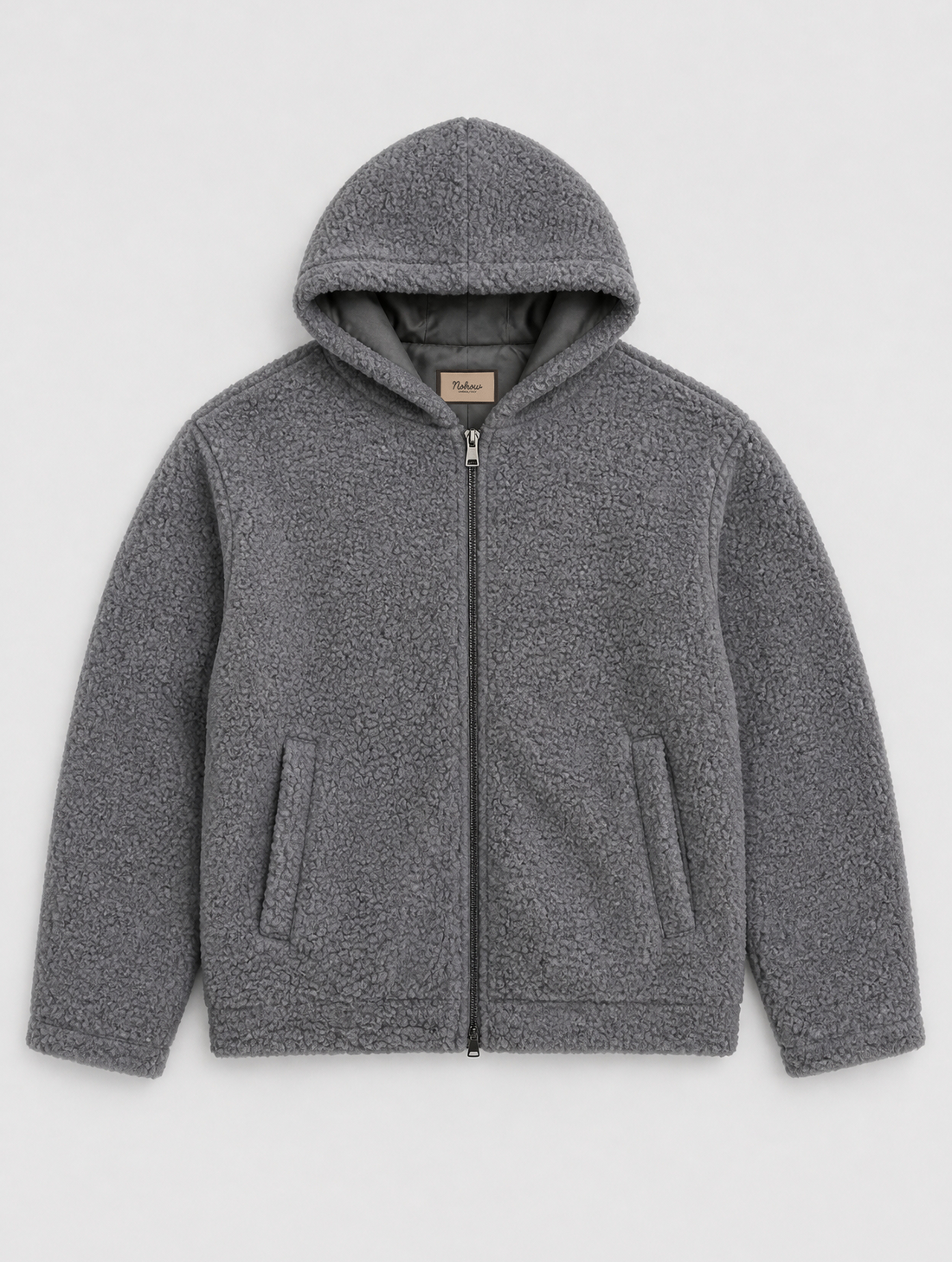 SHEARLING JACKET IN GREY